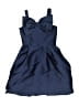 Rare Editions 100% Polyester Solid Blue Dress Size 10 - photo 1