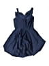 Rare Editions 100% Polyester Solid Blue Dress Size 10 - photo 2