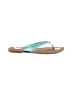 Talbots Teal Flip Flops Size 9 - photo 1