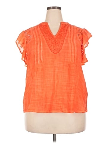 Spense Short Sleeve Blouse (view 1)
