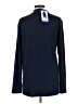 Matty M Blue Turtleneck Sweater Size L - photo 2