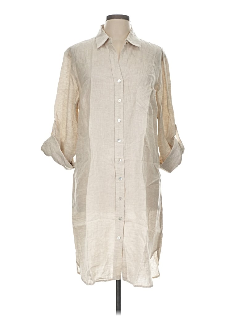 Pre-owned Finley Casual Dress In Ivory