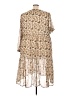 Ellos 100% Polyester Floral Tan Casual Dress Size 22 - photo 2