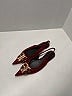 Balenciaga Checkered-gingham Red Flats Size EU 36 - photo 7