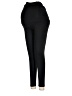Isabel Maternity Solid Black Active Pants Size Med Maternity - photo 1
