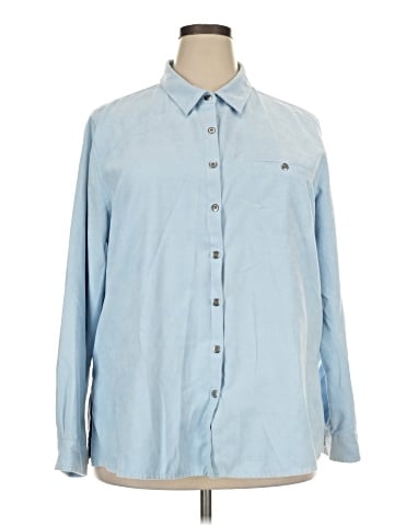 Carolina Colours Long Sleeve Button-Down Shirt (view 1)