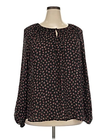 Chaps Long Sleeve Blouse (view 1)