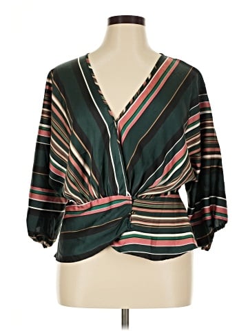 7th Avenue Design Studio New York & Company 3/4 Sleeve Blouse (view 1)