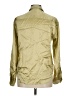 Evan Picone 100% Silk Tan Long Sleeve Silk Top Size 6 - photo 2