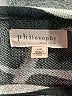 Philosophy Republic Clothing Graphic White Black Pullover Sweater Size L - photo 6