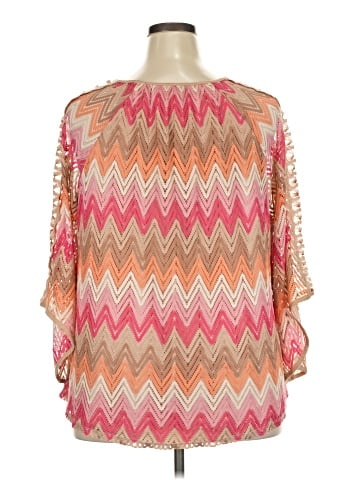 Tacera 3/4 Sleeve Blouse (view 2)