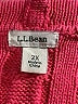 L.L.Bean 100% Cotton Pink Cardigan Size 2X - photo 7