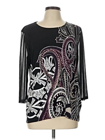 Travelers by Chico's 3/4 Sleeve Top (view 1)