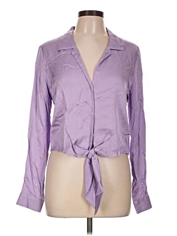 L'Agence Long Sleeve Blouse (view 1)