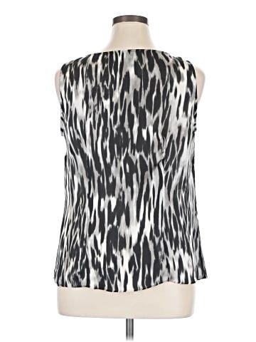 AK Anne Klein Sleeveless Blouse (view 2)