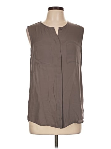 Theory Sleeveless Silk Top (view 1)
