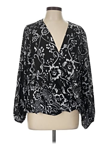 INC International Concepts 3/4 Sleeve Blouse (view 1)