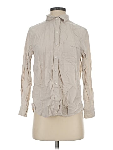 Three Dots Long Sleeve Button-Down Shirt (view 1)