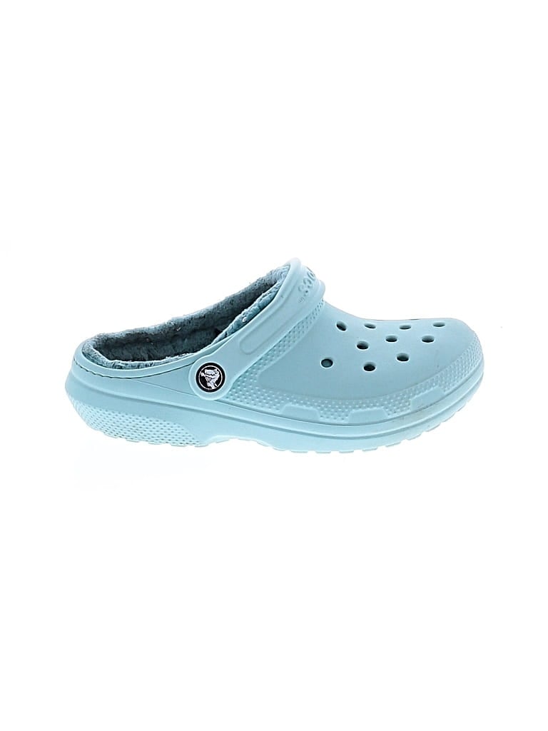 Pre-owned Crocs Mule/clog In Blue