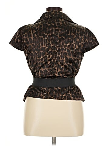 Dots Short Sleeve Blouse (view 2)