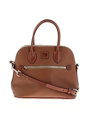 Dooney & Bourke Leather Satchel (view 1)