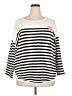 Philosophy Republic Clothing Stripes White Pullover Sweater Size 2X - photo 1