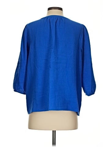 J.Jill 3/4 Sleeve Blouse (view 2)
