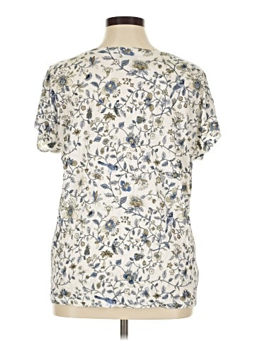 Ann Taylor LOFT Short Sleeve Blouse (view 2)
