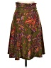 Lularoe Paisley Green Casual Skirt Size M - photo 2