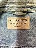 ALLSAINTS 100% Cotton Blue Denim Jacket Size 6 - photo 6