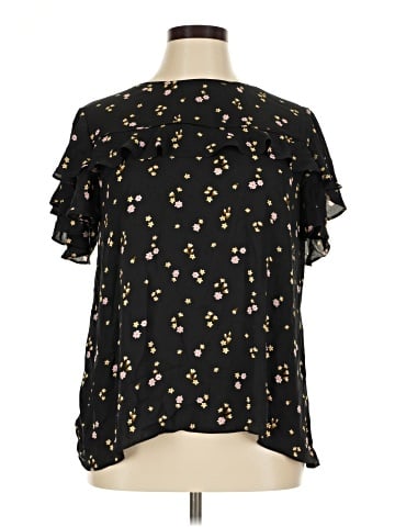 Ann Taylor LOFT Short Sleeve Blouse (view 1)