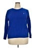 Lauren by Ralph Lauren Blue Pullover Sweater Size 2X - photo 1