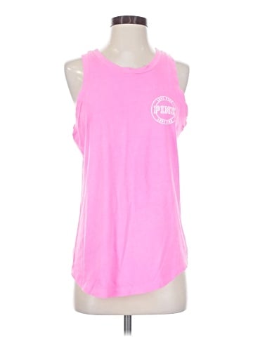 Victoria's Secret Pink Sleeveless T-Shirt (view 1)