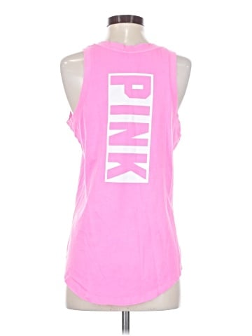 Victoria's Secret Pink Sleeveless T-Shirt (view 2)