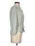 Babaton 100% Polyester Gray Long Sleeve Blouse Size XS - photo 4