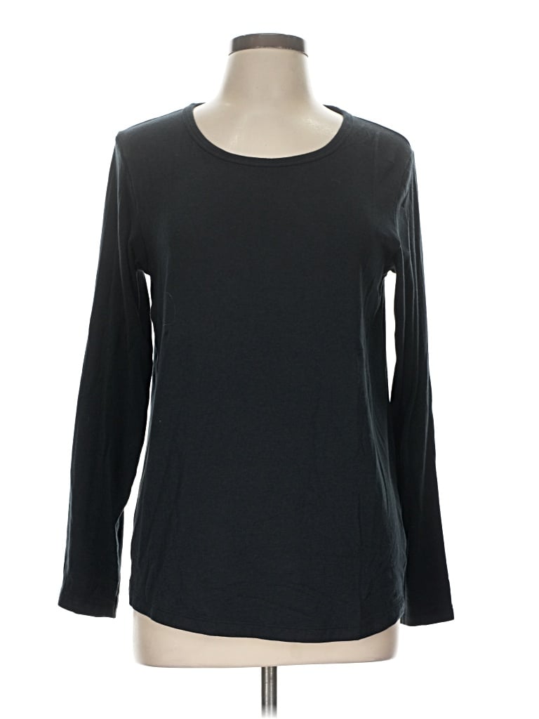 Pre-owned Orvis Long Sleeve T-shirt In Black