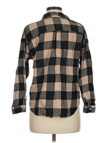 Ann Taylor LOFT Outlet 3/4 Sleeve Button-Down Shirt (view 2)