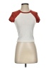 No Boundaries Color Block Ivory Short Sleeve Turtleneck Size XS - photo 1