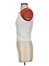 No Boundaries Color Block Ivory Short Sleeve Turtleneck Size XS - photo 5