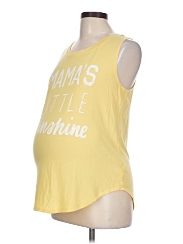 Isabel Maternity Sleeveless T-Shirt (view 1)
