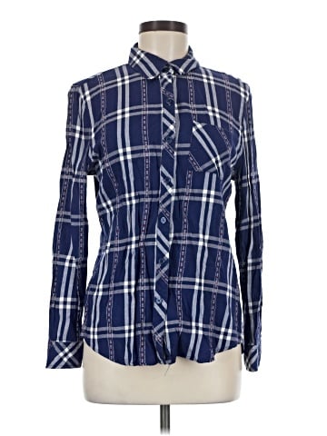 confess Long Sleeve Button-Down Shirt (view 1)