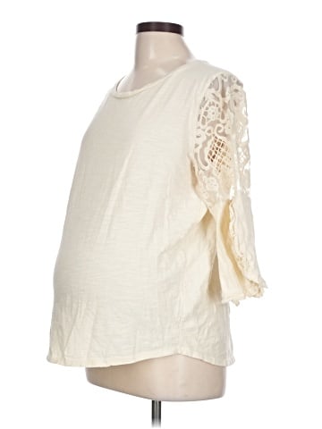 Pink Blush 3/4 Sleeve T-Shirt (view 1)