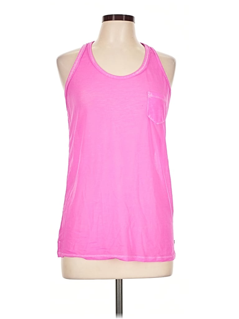 Pre-owned Superdry Active Tank Top In Pink