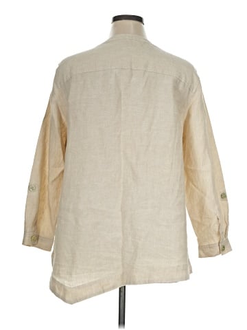 Jones New York Sport 3/4 Sleeve Button-Down Shirt (view 2)