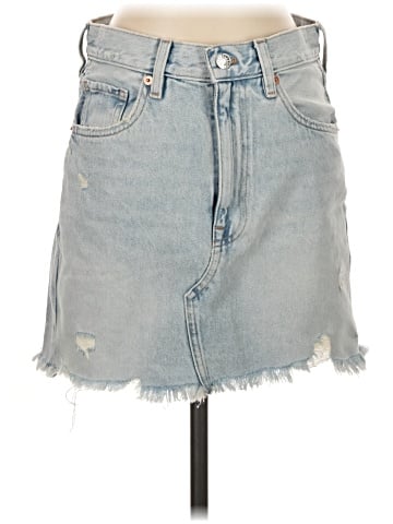 MNG Denim Skirt (view 1)