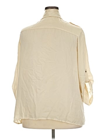 Daisy Fuentes 3/4 Sleeve Blouse (view 2)