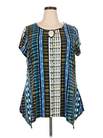 Carolyn Taylor Short Sleeve Blouse (view 1)