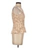 BCBGMAXAZRIA Tan Halter Top Size XS - photo 4