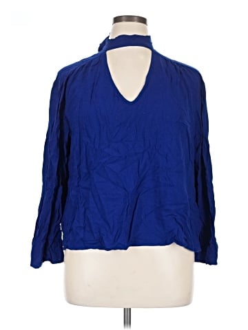 Kensie 3/4 Sleeve Blouse (view 1)