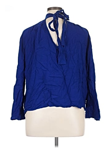 Kensie 3/4 Sleeve Blouse (view 2)